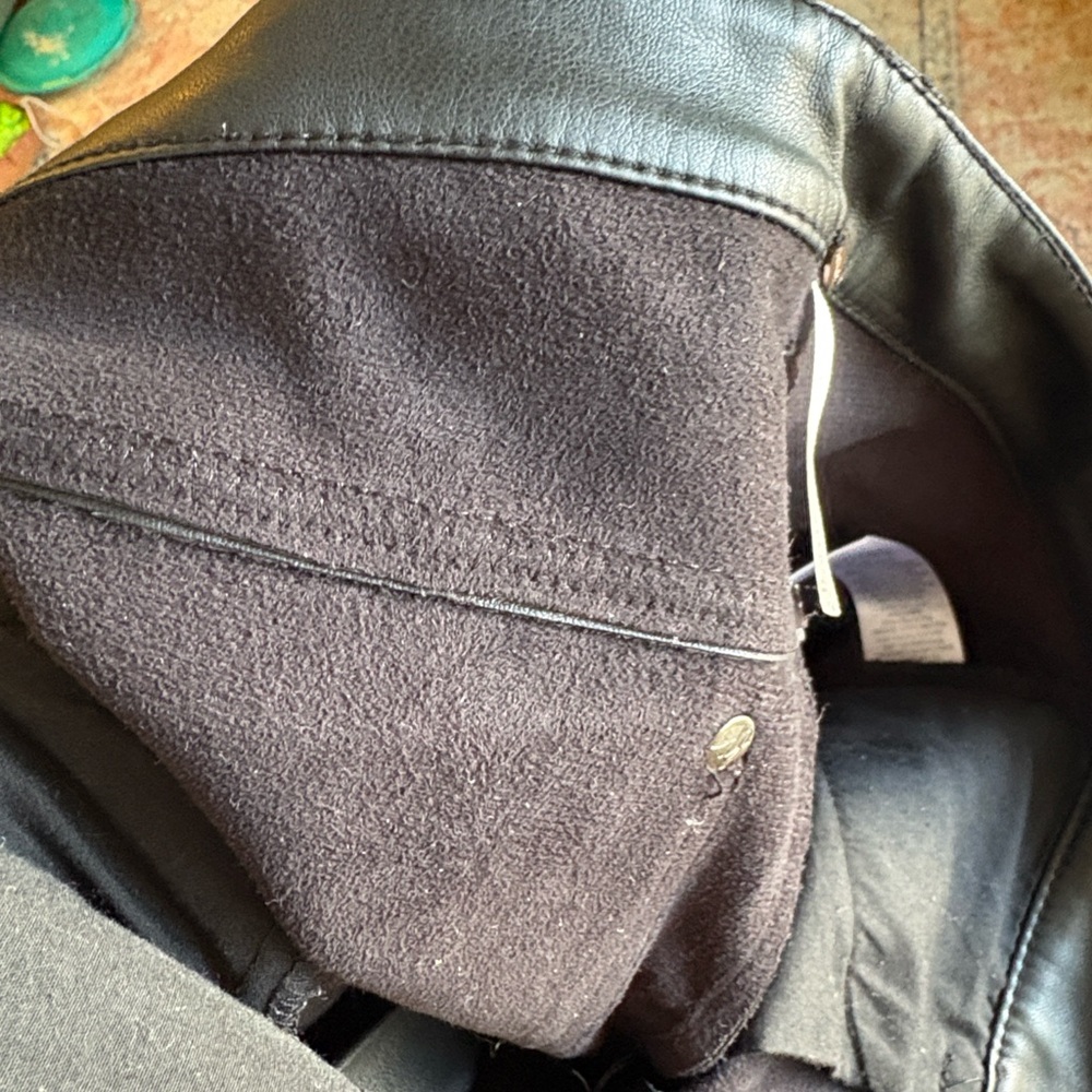 Free People Faux Leather Skinny Pants - Picture 12 of 16